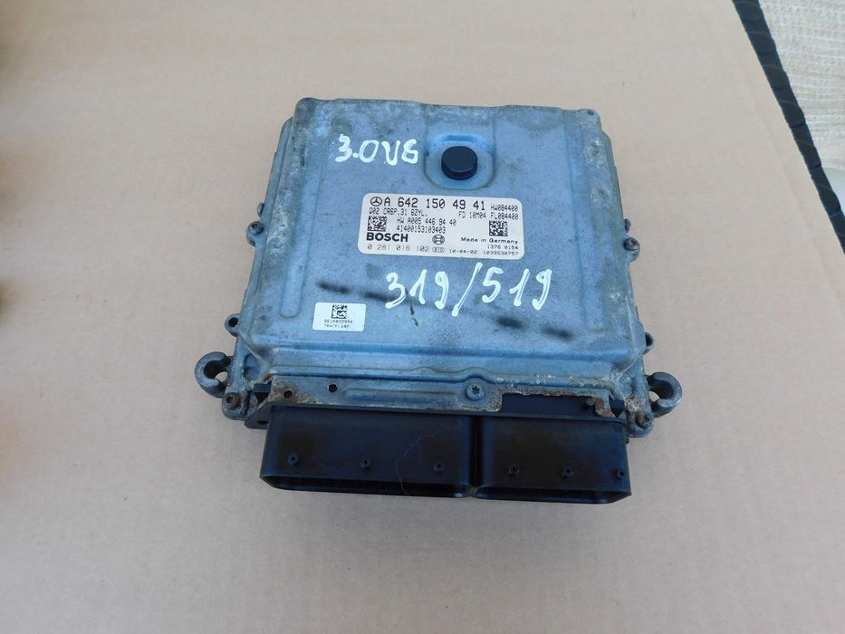 Komputer Sterownik Silnika Sprinter 906 3.0 V6 A6421504941 0281016102 ECU