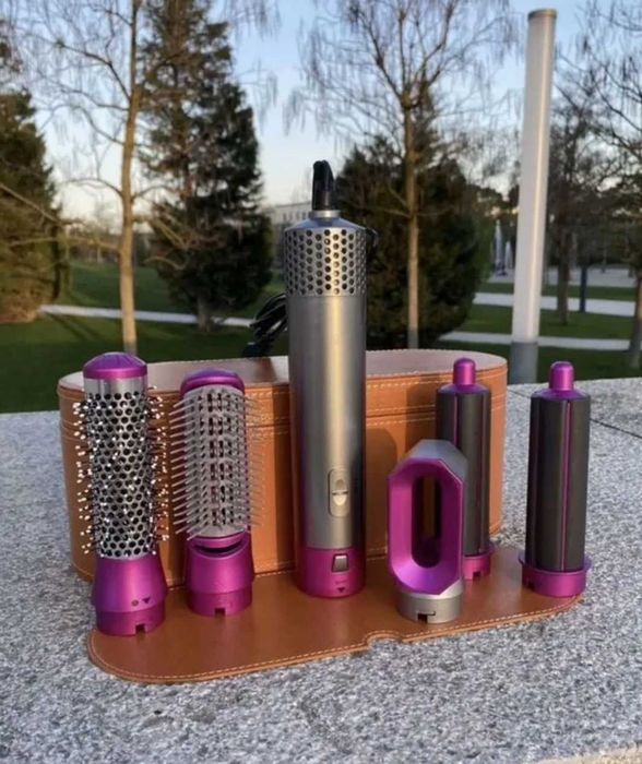 Крутий стайлер з 5 насадками фен з насадками для укладки волосся