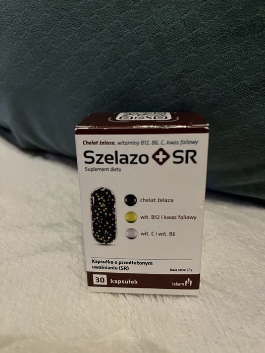 Szelazo żelazo w tabletkach 30 sztuk