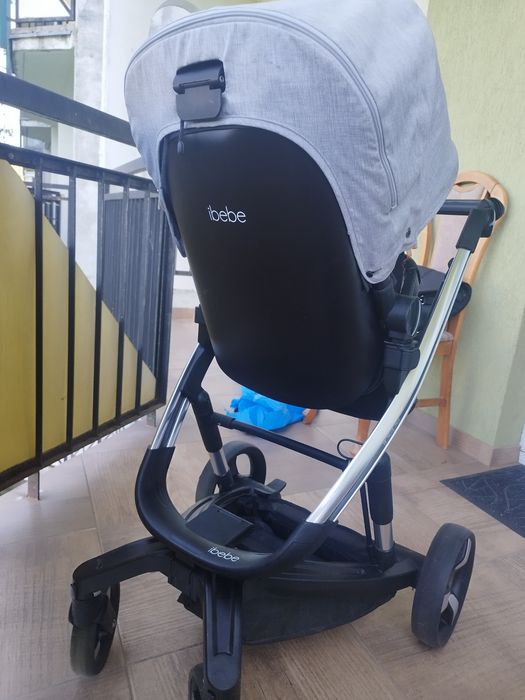 Wózek ibebe 3w1 z elektrycznym systemem hamowania