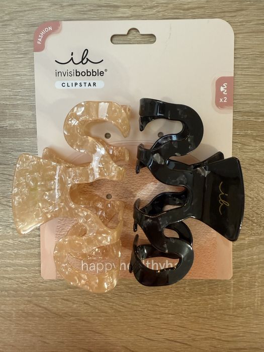 Invisibooble clipstar klamry klamra spinki spinka do włosów kosmetyk nowe czarna rose gold