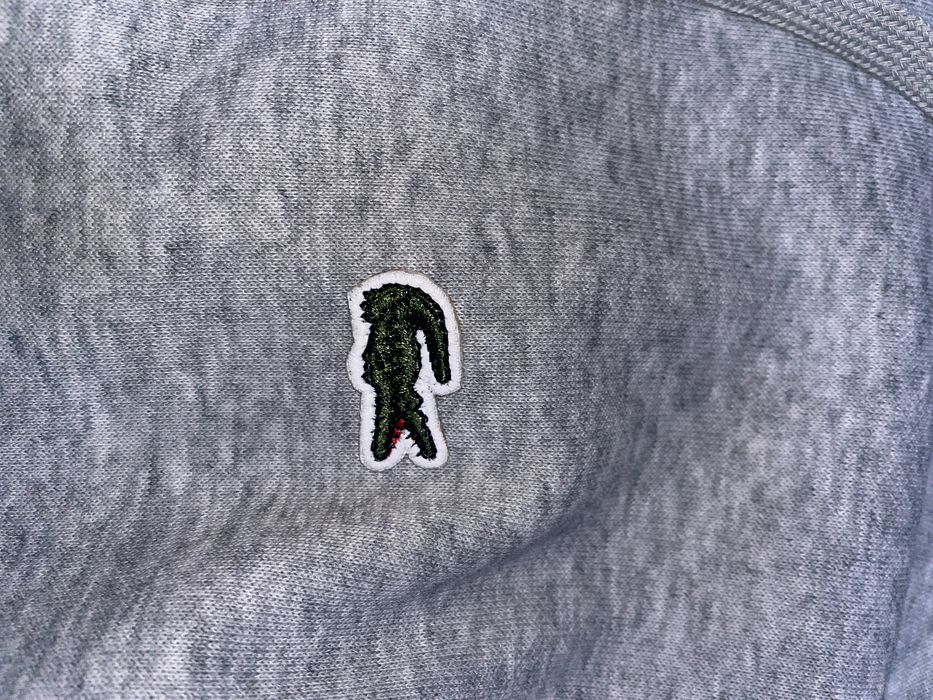 Sweat lacoste cinzenta tamanho M