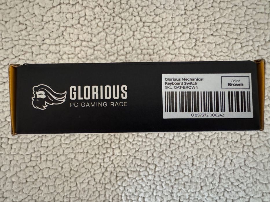 Glorious - Gateron Switches - Brown - 120x