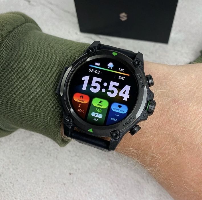 Xiaomi Black Shark GS3 смарт-годинник, військовий, GPS, компас