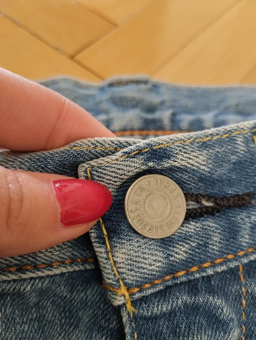 Spodnie dżinsowe jeansowe Levi's Levi Strauss 508 W 28 L 32