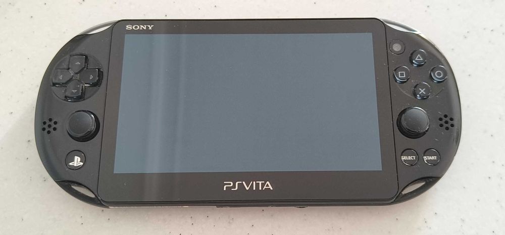 PS Vita Slim 2000 Desbloqueada + SD2Vita + MicroSD 64GB + Jogo Físico