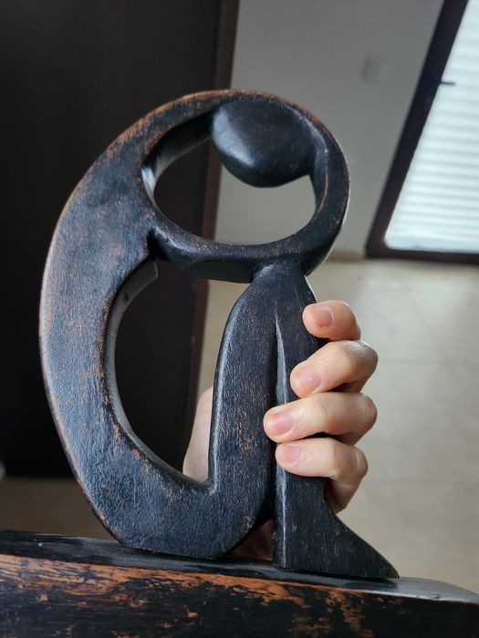 Escultura em madeira