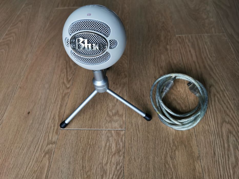 Microfone Blue Snowball iCE USB + Tripé Oficial (Como Novo)
