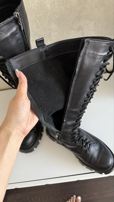 Шкіряні зимові чоботи VUBO