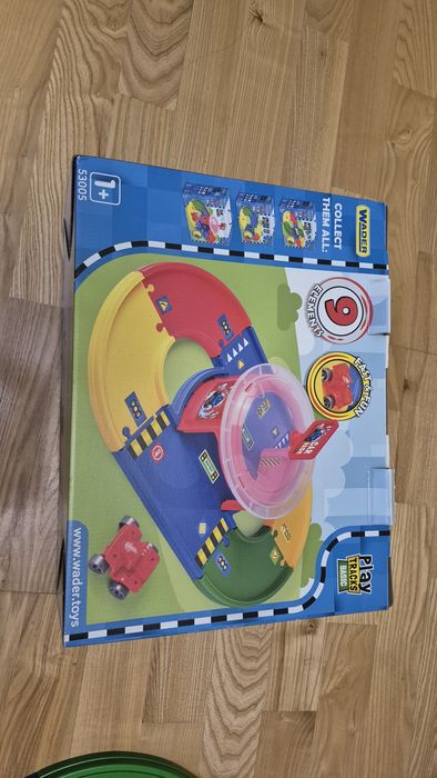 Автомобільний трек Wader Play Tracks Basic Автомийка