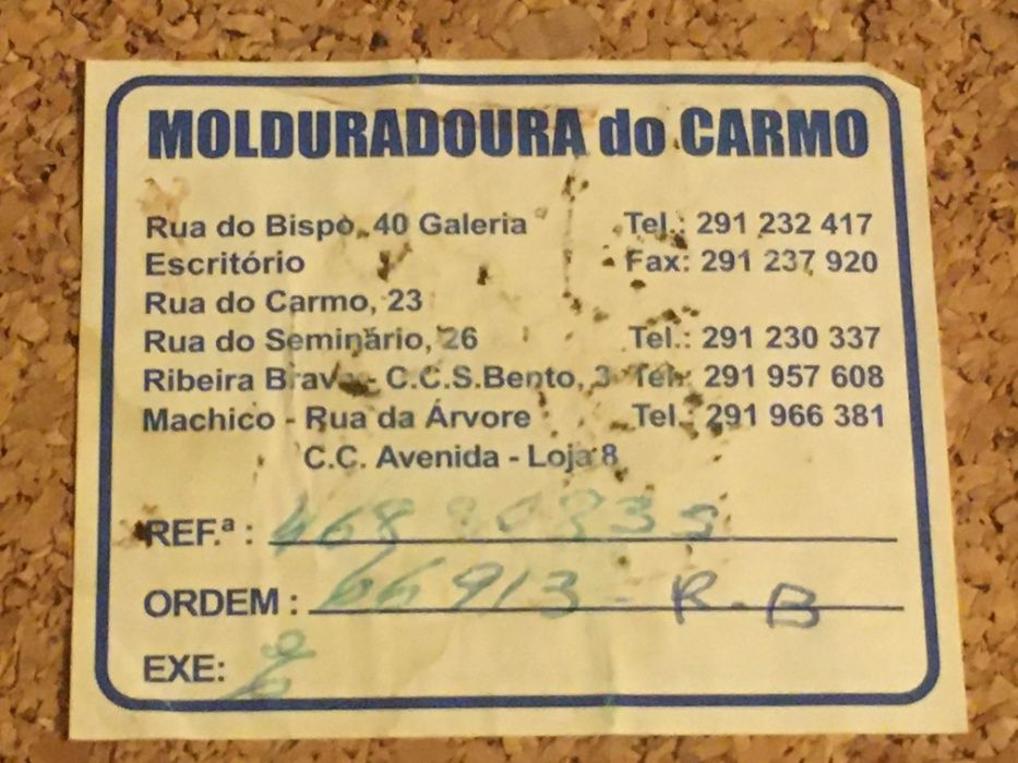 Cinzeiro Vintage de madeira