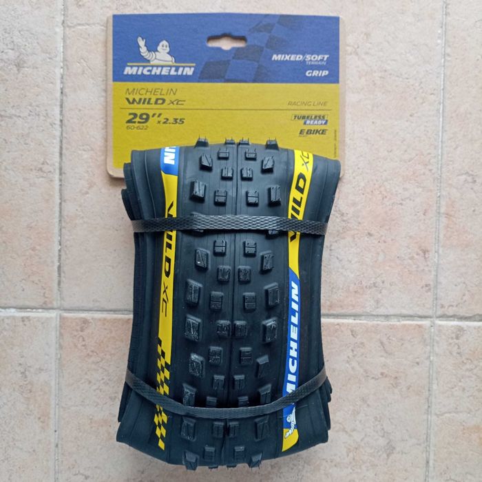 Pneu Michelin WILD XC Racing Line 29x2.35” TLR dobrável