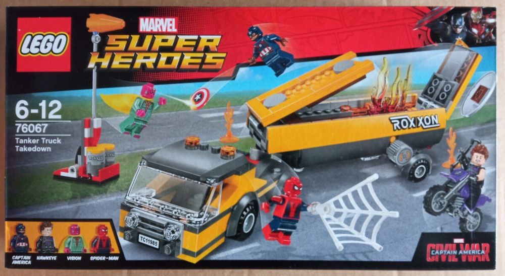 Lego Marvel Super Heroes Novo e Selado 76051/76067/76088/76108 /76115