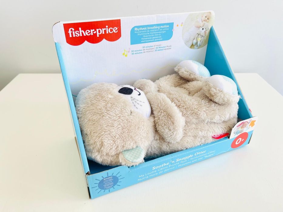 Peluche Lontra Fisher Price - Novo