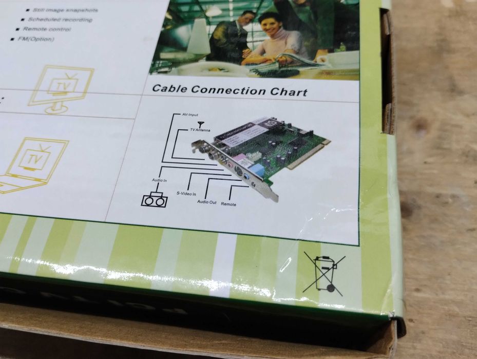Placa de TV Chipset Philips PCI