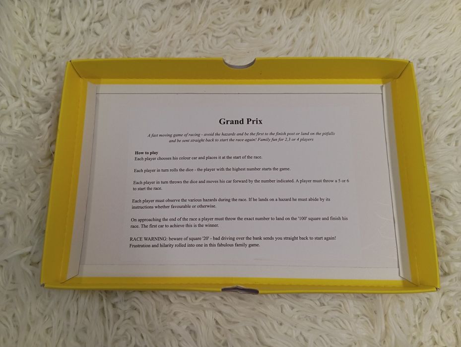 Gra planszowa Grand Prix