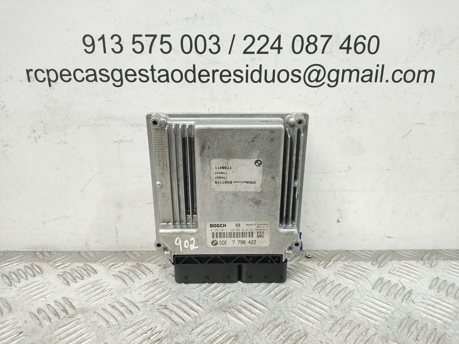 Centralina Motor ECU Original BMW Bosch Serie 5 E60 E61 530d 3.0 218cv M57D30