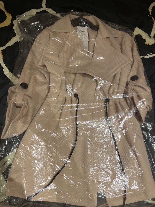 Płaszczyk wiosenny , beż , rozmiar UNI