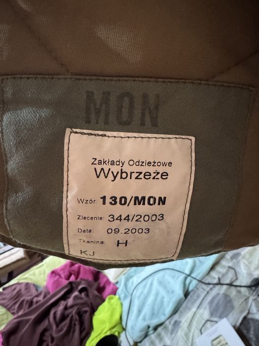 Kurtka wojskowa ocieplana PL