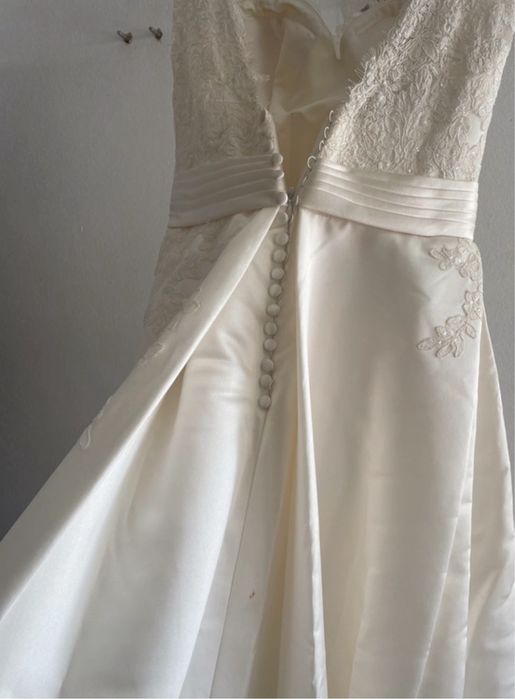 Vestido noive white one barcelona