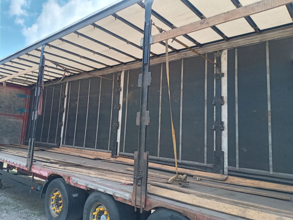 Тент с полупріцепа