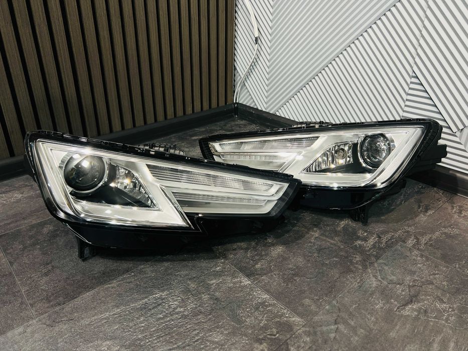 Фары на ауди а4 б9 Xenon Audi a4 b9 оптика