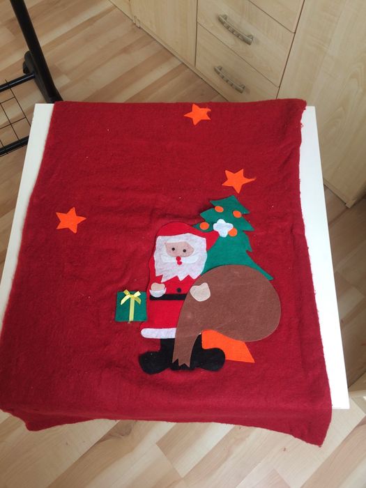 worek na prezenty czerwony