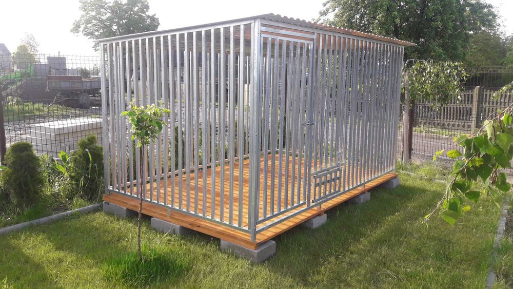 Kojec/ Boks dla psa OCYNKOWANY 3x2 z profila ZAMKNIĘTEGO. Producent