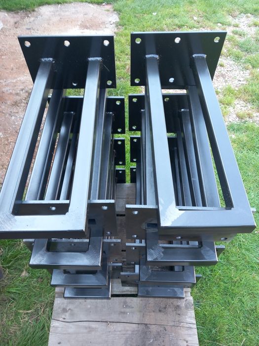 schody półkowe  lewitujace stelaż