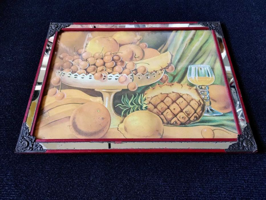 Quadro antigo natureza morta