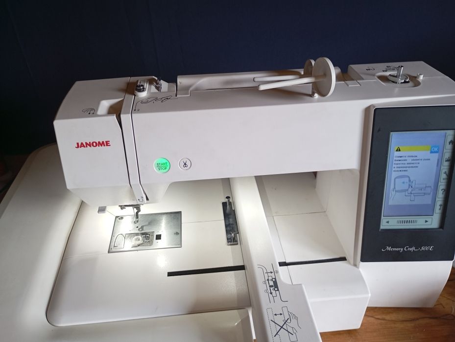 Вишивальні машинка Janome 500e