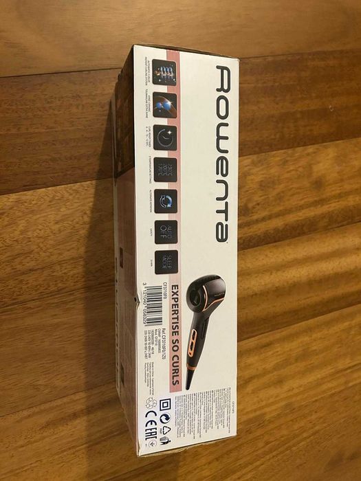 Encaracolador Automático Rowenta Expertise So Curls CF3710 – Novo!