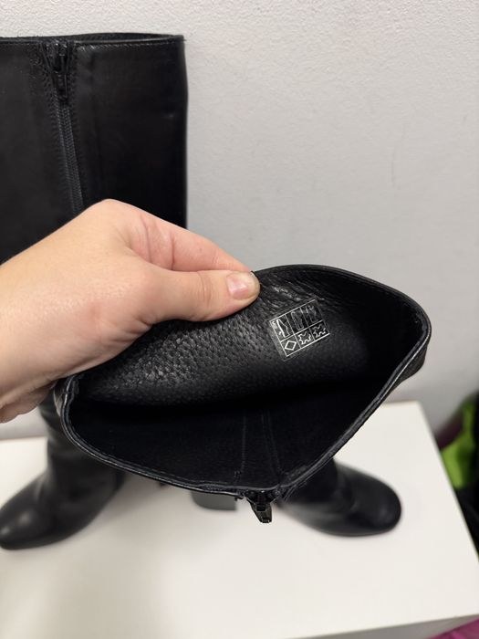 шкіряні Італійські чоботи Baldinini 37 розмір