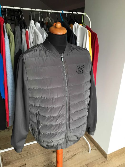 Kurtka puchowa zimowa SikSilk Storm Bubble Jacket rozm. L