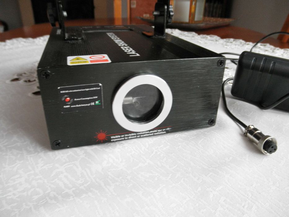 LASER FLASH BUTRYM Four Heads RGBY Beam Laser Light. Stan IDEAŁ.