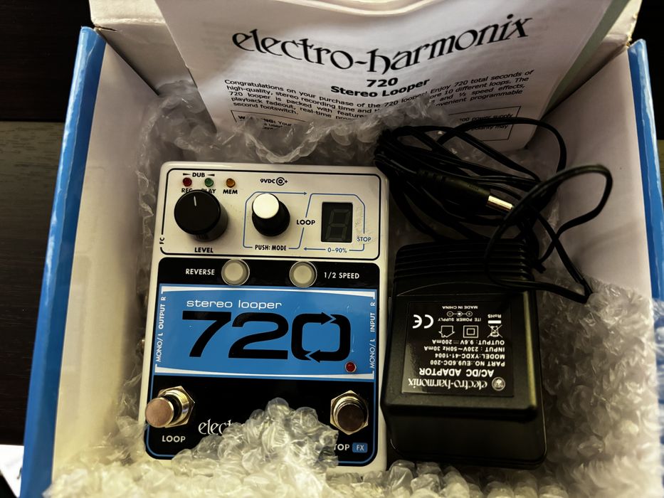 Electro harmonix 720 stereo looper