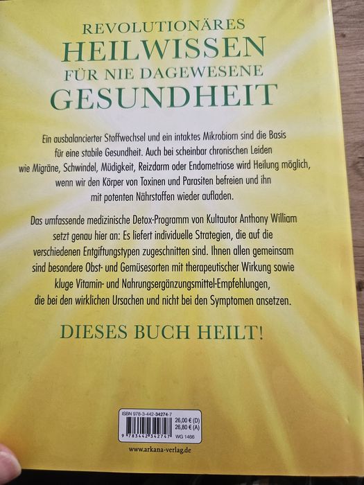 Książka heile dich selbst Anthony william