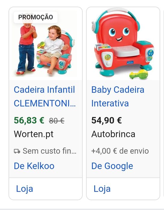 Cadeira Baby Clementoni