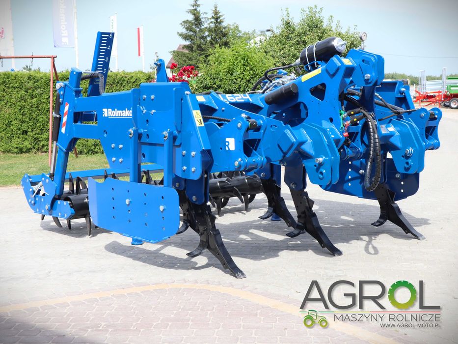 Pług dłutowy bezorkowy Rolmako Ripper U624 2.5m/3m hydraulika Promocja