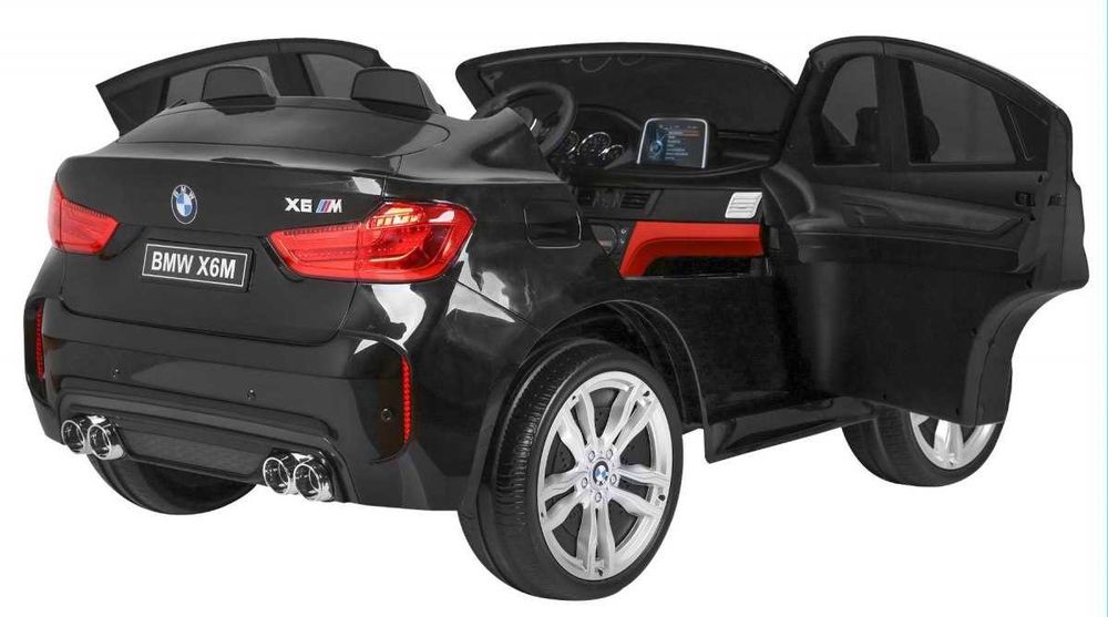 Auto Autko samochód BMW X6M 240W dwuosobowe na akumulator