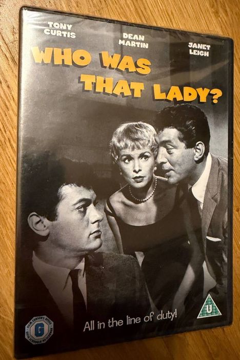 DVD фільм 1960 року Хто була та леді? англ. Who Was That Lady?