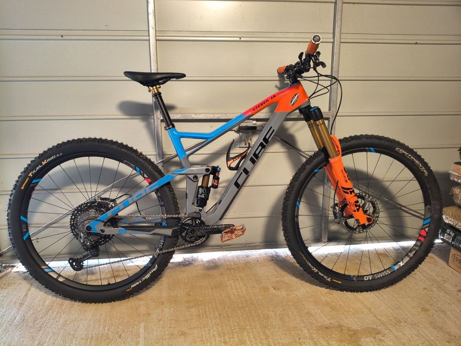 Cube Stereo 150 SL C62 Action Team 29, Full XTR Fox 36 Kashima DT Swis