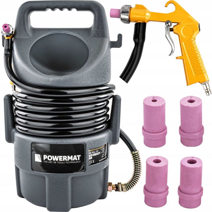 Piaskarka pneumatyczna syfonowa 10l pistolet czyszczenie piaskowanie