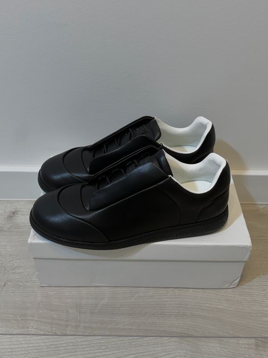 обувь Maison Margiela Future Low sneakers black Balenciaga Vetements