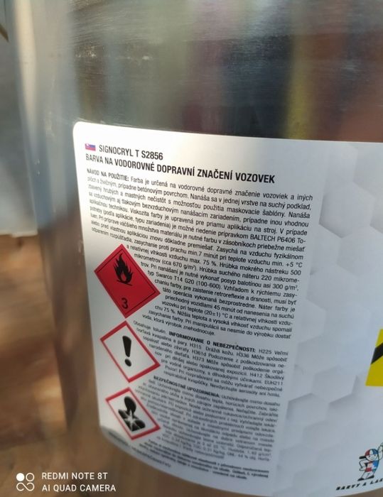 Фарба: метал,дерево,бетон,10кг,Краска Чехія