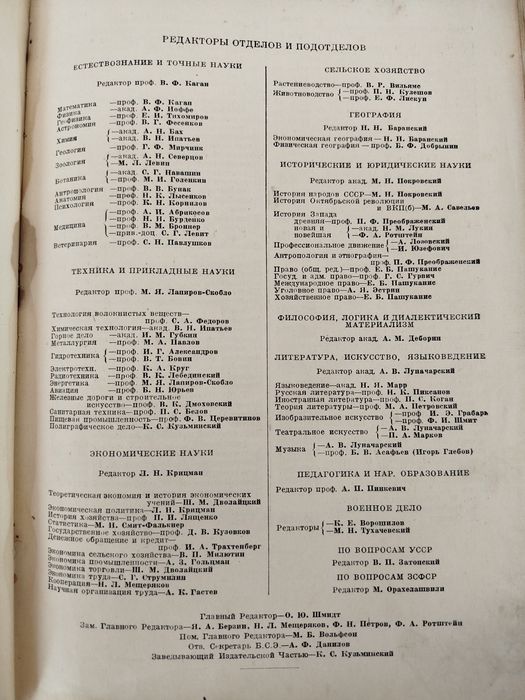 Большая советская энциклопедия 1-е издание, Том 20 (Гурьевка — Дейки), 1930 год, Москва