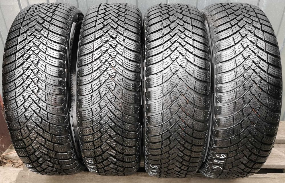 316) Opony - 185/60/15 - Barum - 8mm - 4x2025 - Zimowe - XL