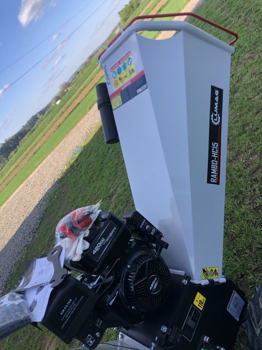 RĘBAK rozdrabniacz LUMAG ciecie 15 CM Z NORWEGII 16km 2024r. Jak NOWY