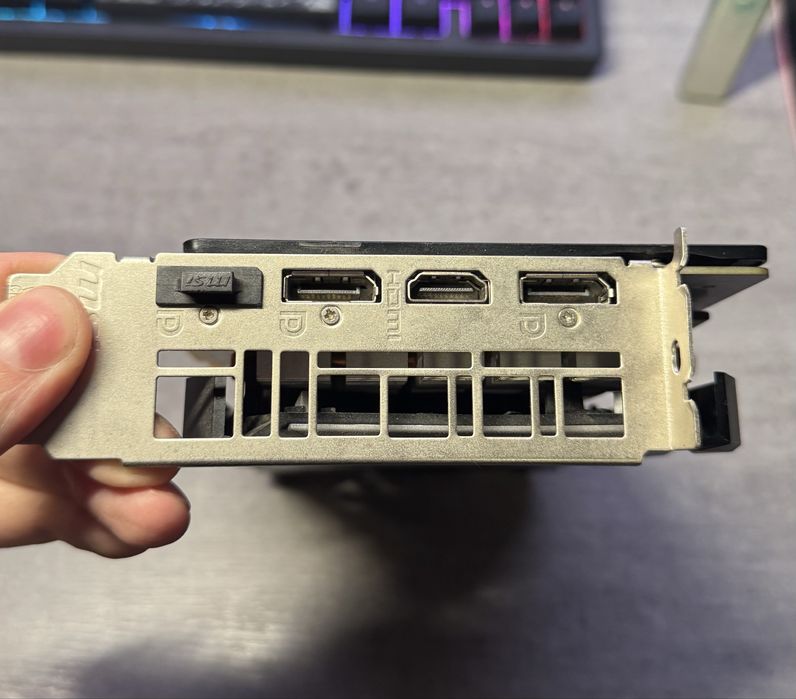 НЕ Рабочая MSI GTX 1660 Super 6gb Ventus