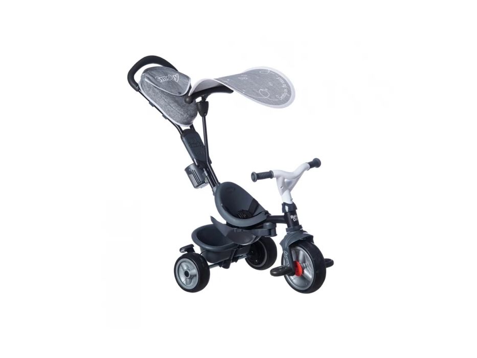 Triciclo Smoby Baby Driver Comfort Cinzento